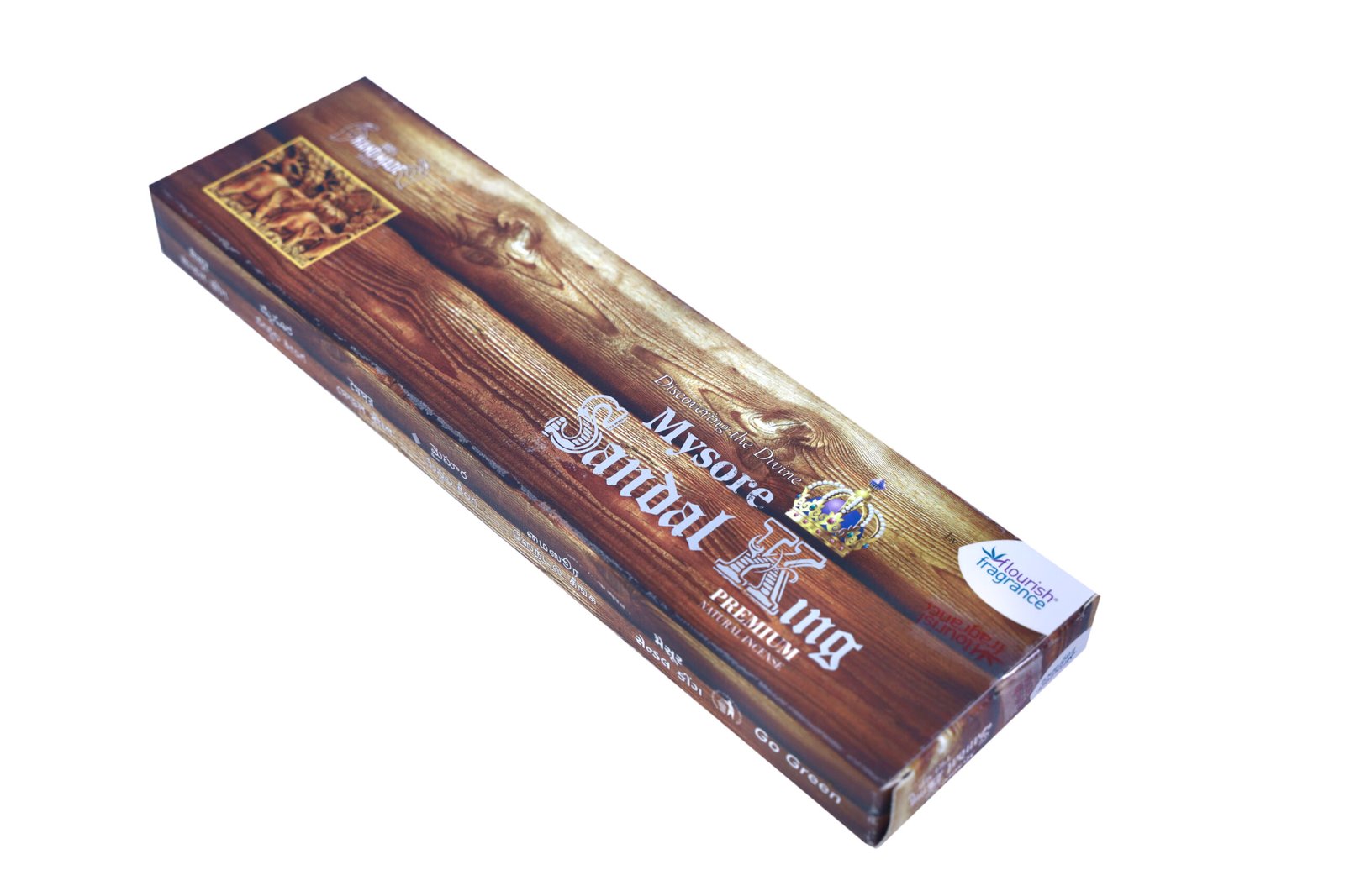 FLOURISH FRAGRANCE Mysore Sandal King Premium Natural incense Sticks 50g 